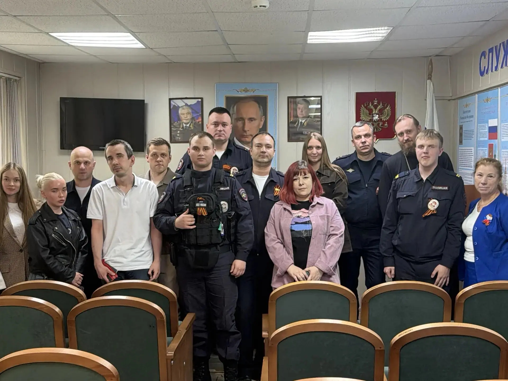 Фото: День Победы в ОМВД