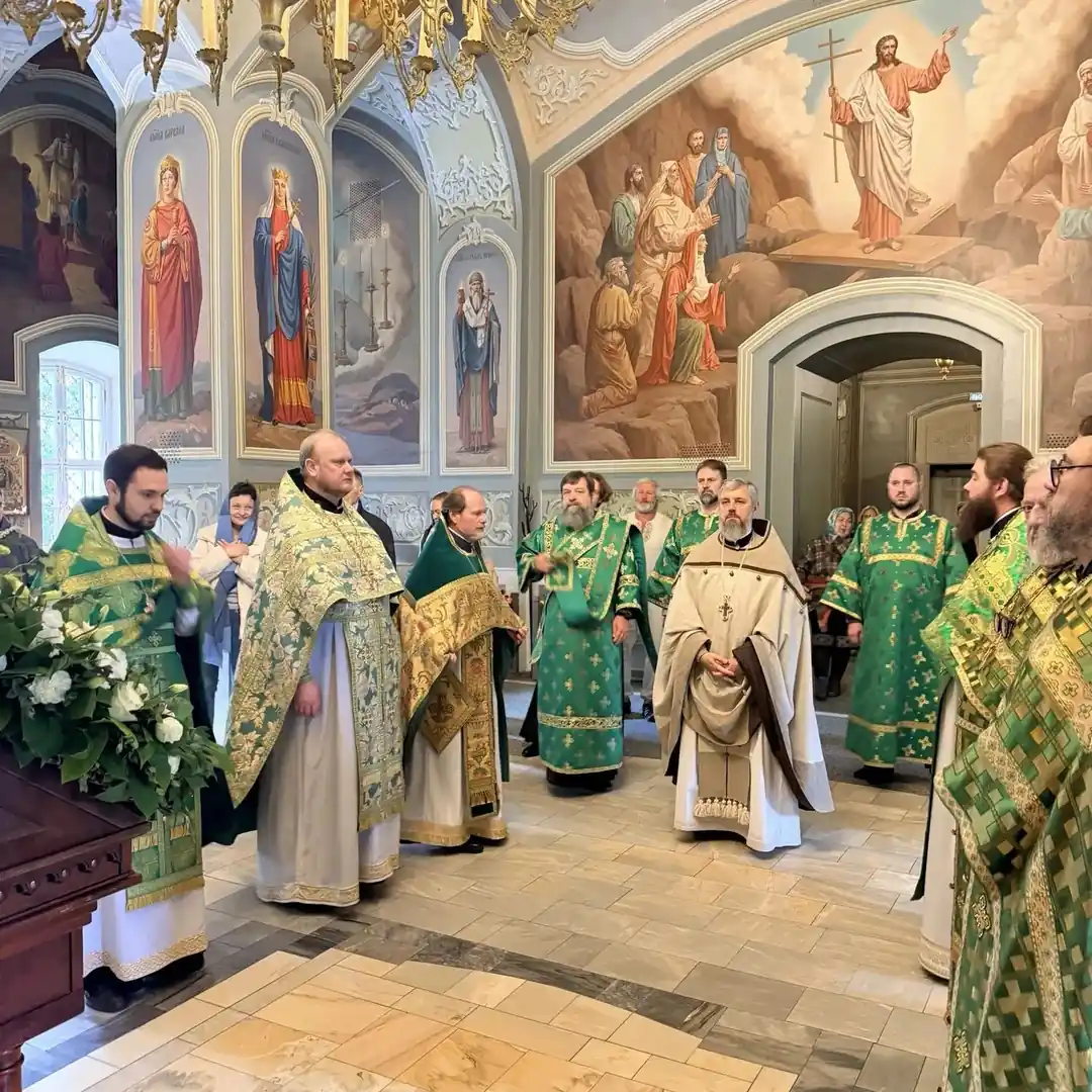 Фото: Именины настоятеля